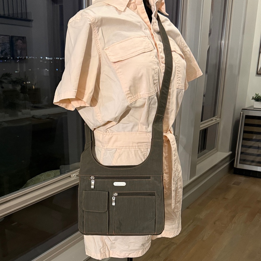 Baggallini Dark Olive Crossbody Bag